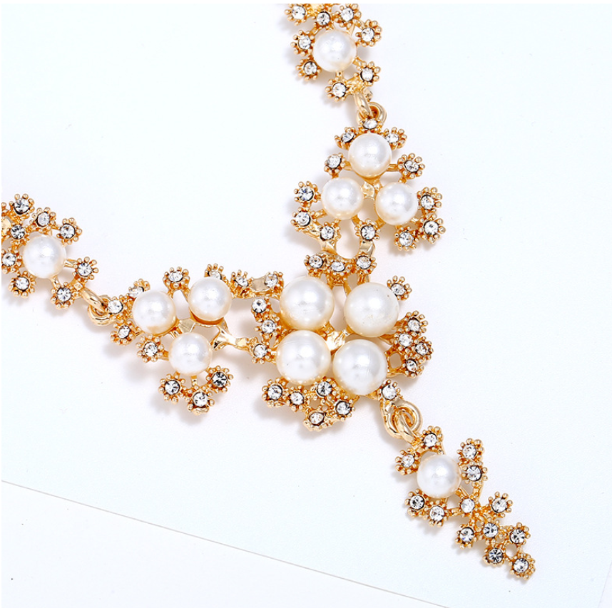 Orecchini perla e strass