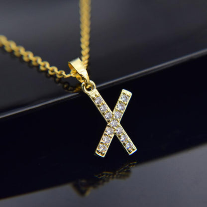 Collana ottone placcato oro classica