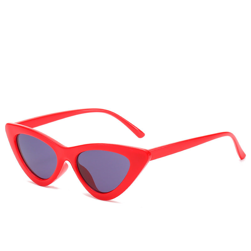 Occhiali da sole cat-eye triangolo retrò