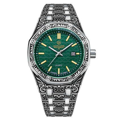 Orologio meccanico nero