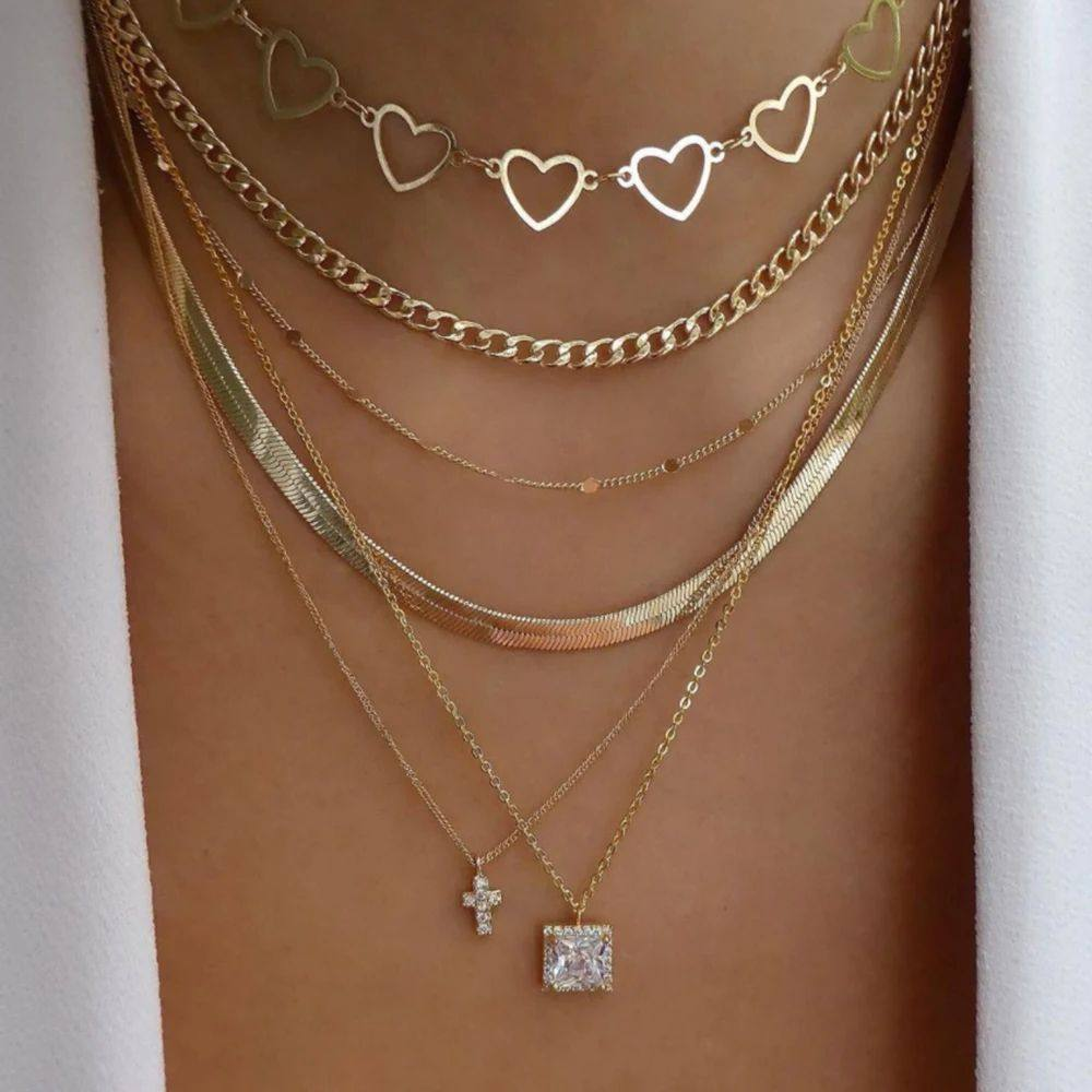 Collana oro vintage donna