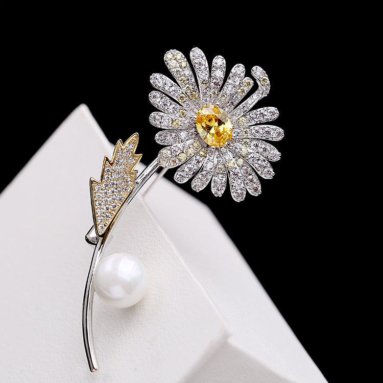 Spilla perla Oro