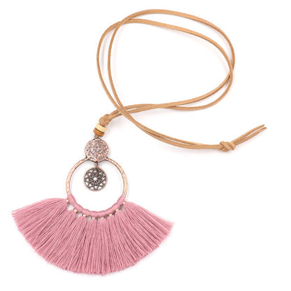 Pendente con nappa traforata
