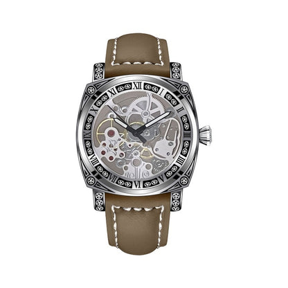 Orologio da uomo resistente all'acqua luminescente
