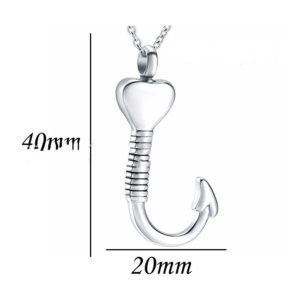 Collana urna commemorativa cuore