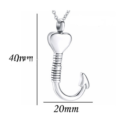 Collana urna commemorativa cuore