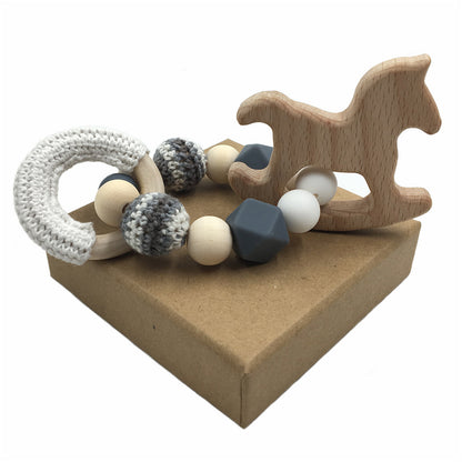 Braccialetto silicone legno
