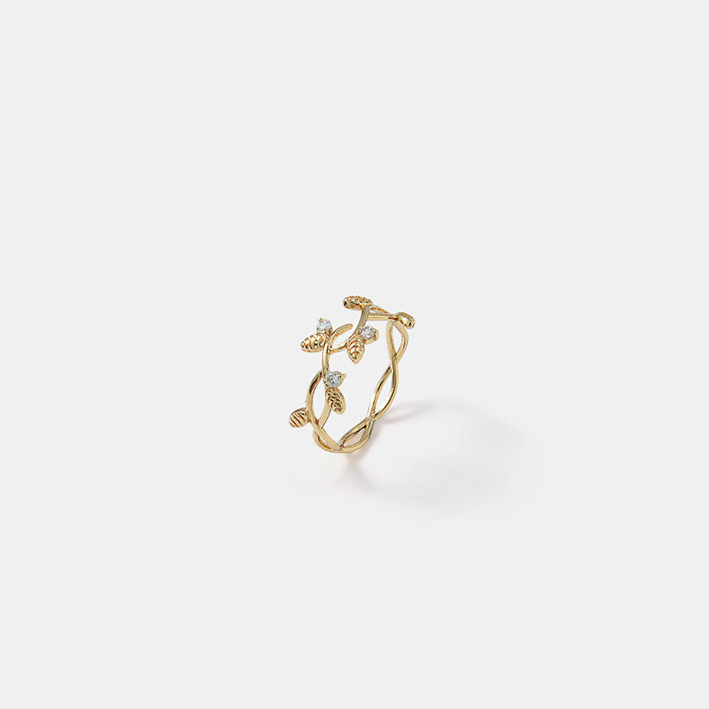 Anello ghirlanda rame