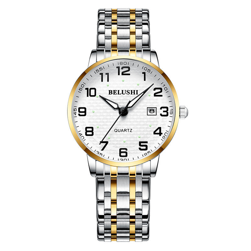 Orologio luminoso impermeabile quarzo