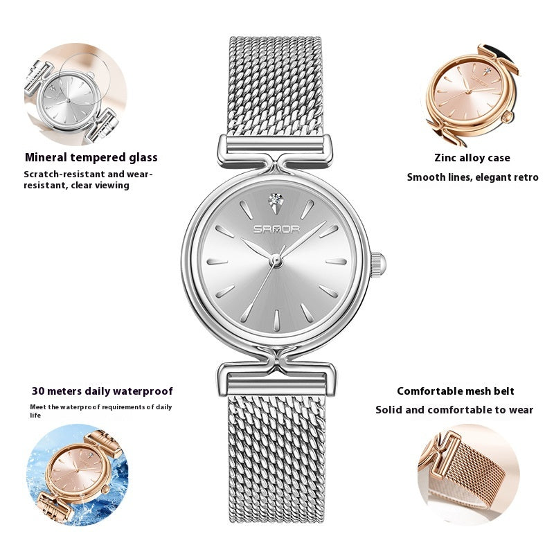 Orologio donna maglia retrò