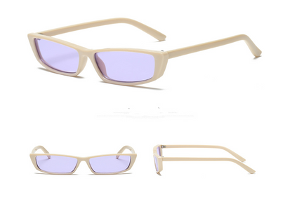 Occhiali da sole quadrati small-frame da donna