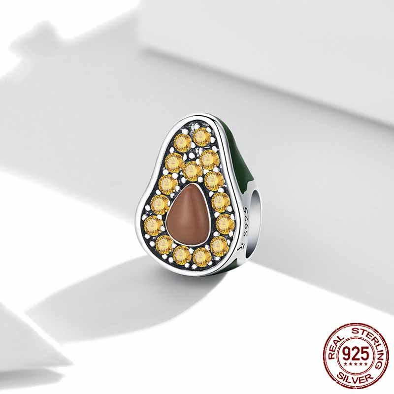 Charms avocado argento 925