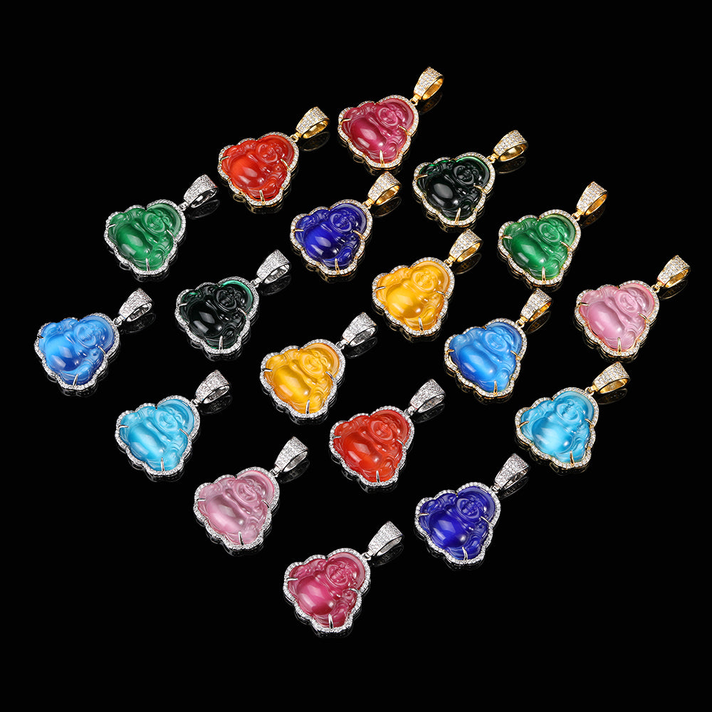 Collana Buddha con opale