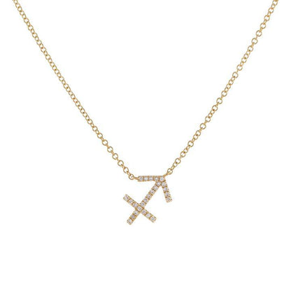 Collana zodiacale con zirconi