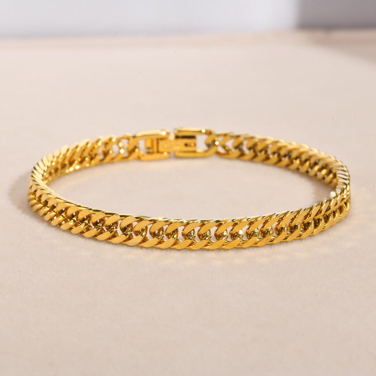 Collana catena doppia