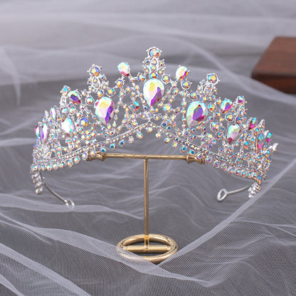 Tiara Barocca con Strass da Donna