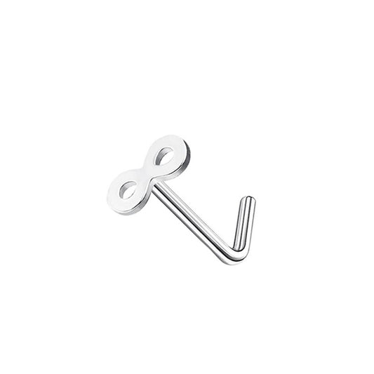 Piercing naso farfalla acciaio