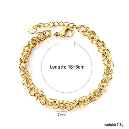 Bracciale ciliegia placcato oro