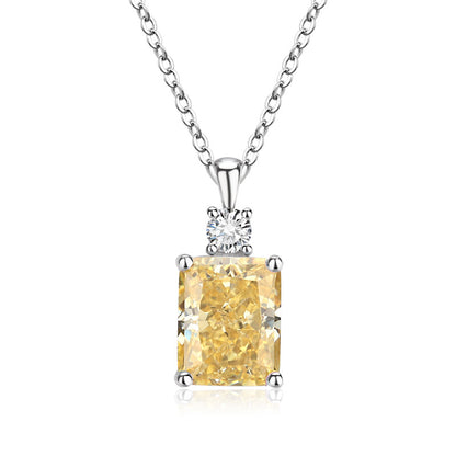 Collana bottiglia profumo argento sterling