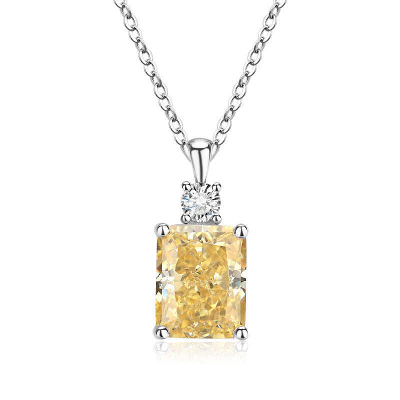 Collana bottiglia profumo argento sterling