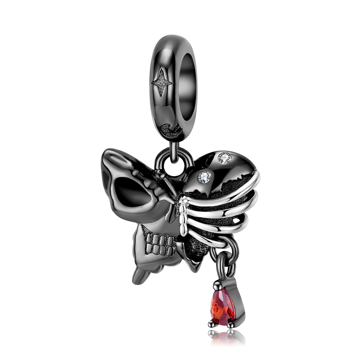 Bracciale cuore punk