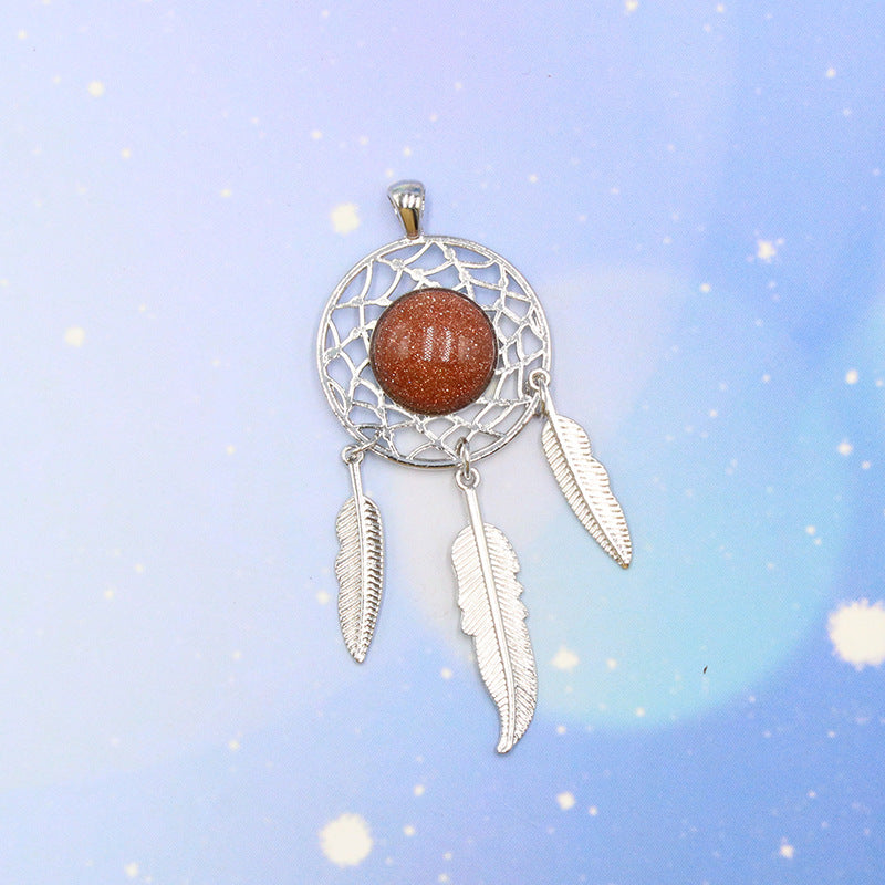 Collana acchiappasogni agata