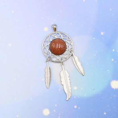 Collana acchiappasogni agata