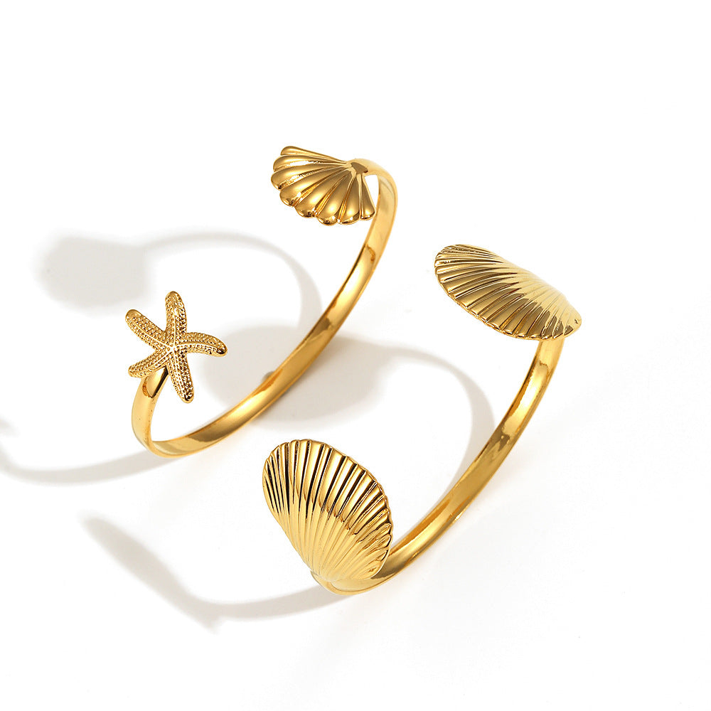 Bracciale stella marina conchiglia