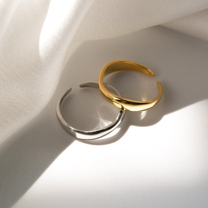Anello argento geometrico esclusivo da donna
