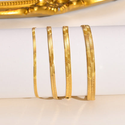 Bracciale acciaio serpente