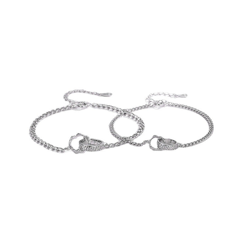 Braccialetto coppia alberi