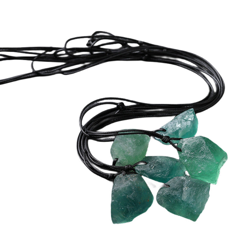 Collana Fluorite Verde