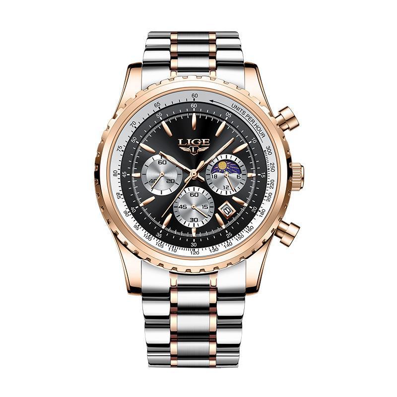 Orologio fasi lunari da uomo affari