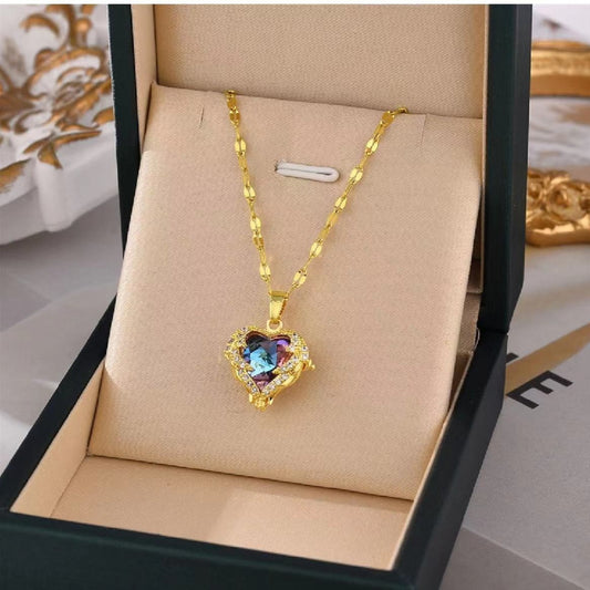 Collana cuore marino