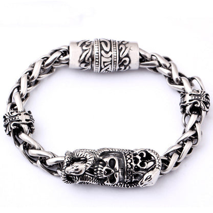 Bracciale Magnetico Teschio