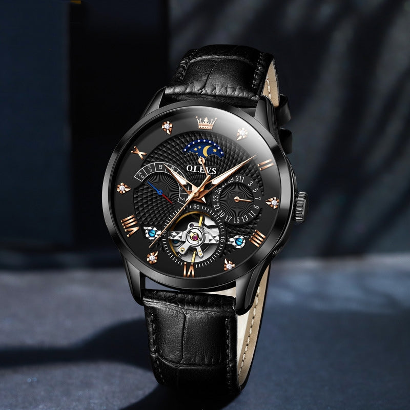 Orologio uomo automatico con apertura