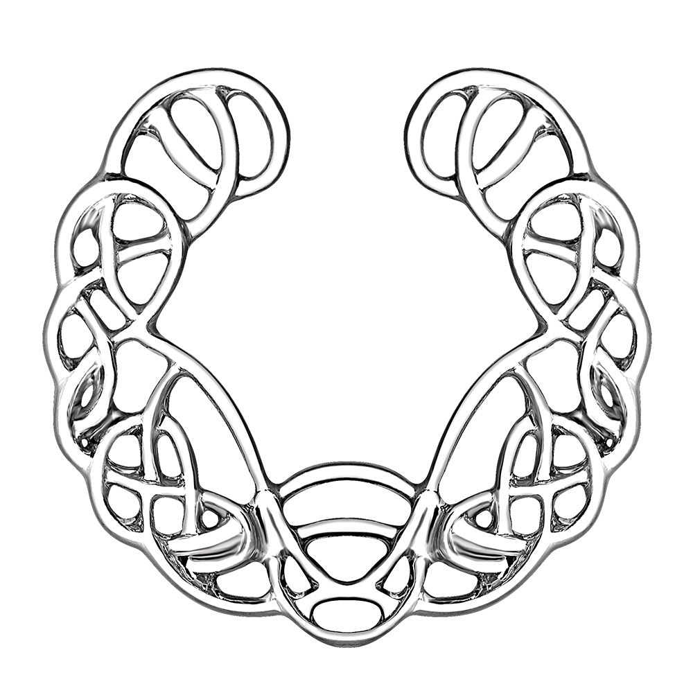 Anello Fiore in Acciaio