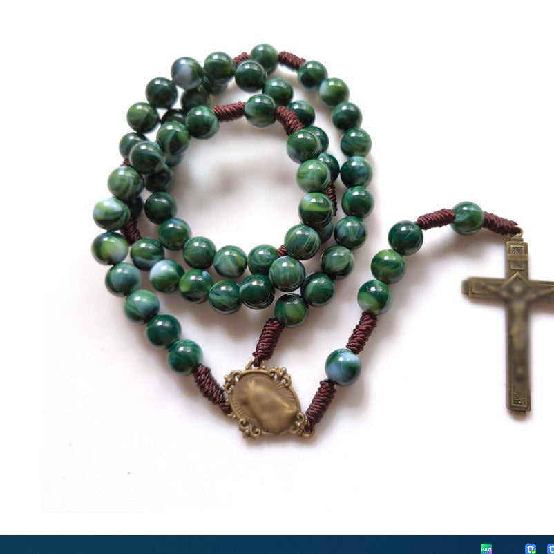 Collana croce intrecciata