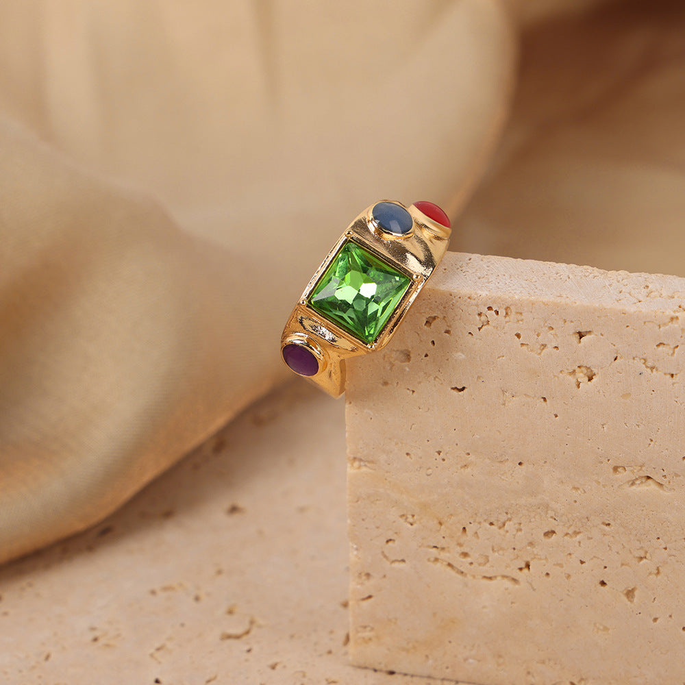 Anello pietra naturale da donna