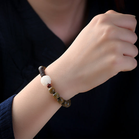 Braccialetto giada Bodhi
