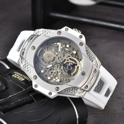 Orologio uomo quarzo con cinturino in tela