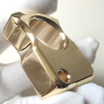 Anello ottone spazzolato