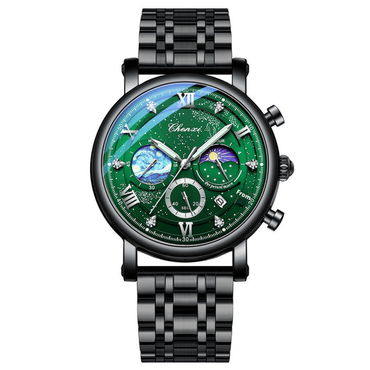 Orologio fasi lunari e calendario