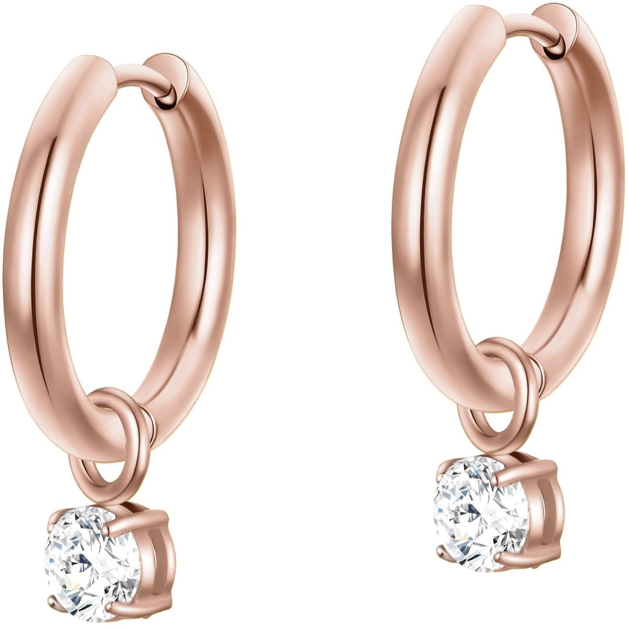 Orecchini zirconi micro-pavé