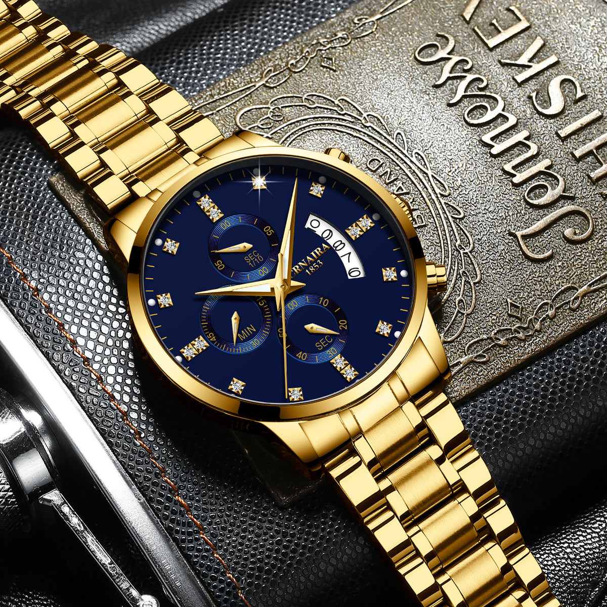 Orologio uomo impermeabile quarzo