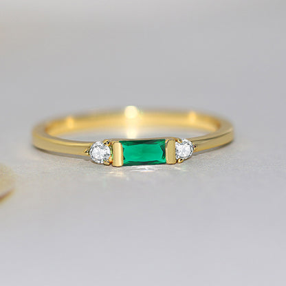 Anello fidanzamento geometrico