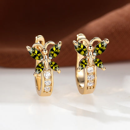 Anello fiocco cristallo