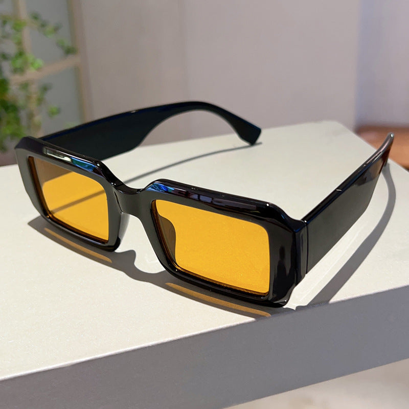 Occhiali da sole retrò minimalisti anti UV