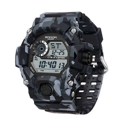 Orologio sportivo mimetico multifunzionale