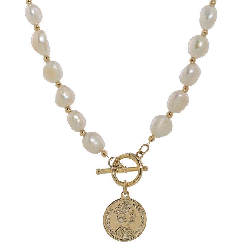 Collana perle rotonda